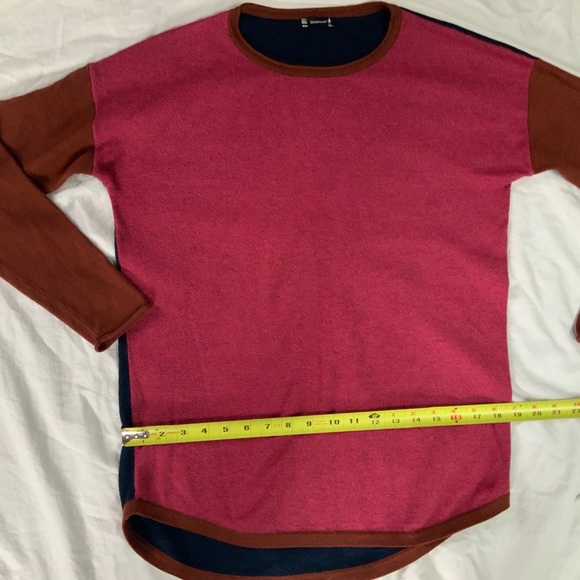 Women’s  Smartwool Sweater Colourblock (size large) - Picture 5 of 8